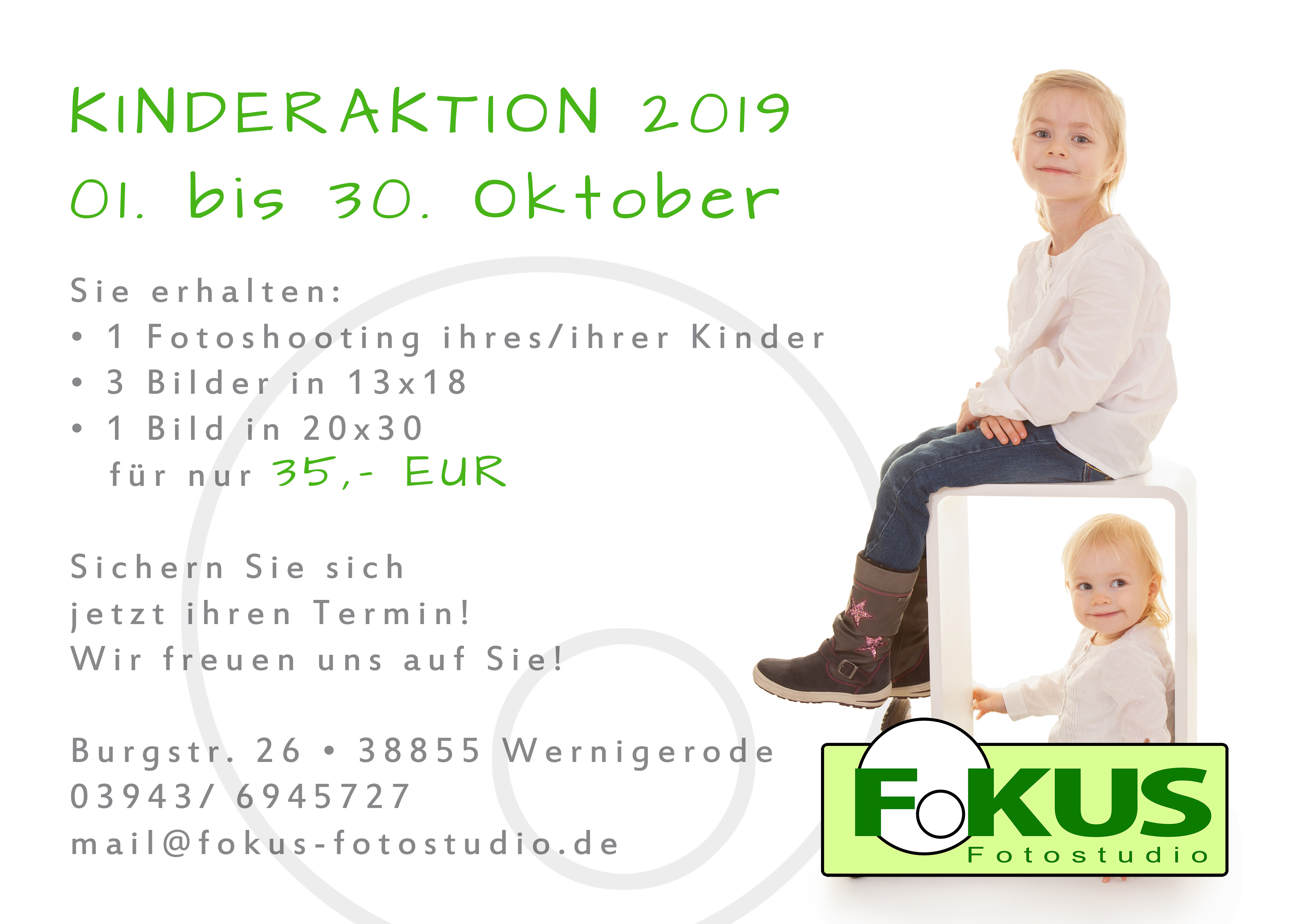 Kinderaktion 2019 vom 01.10. bis 30.10.