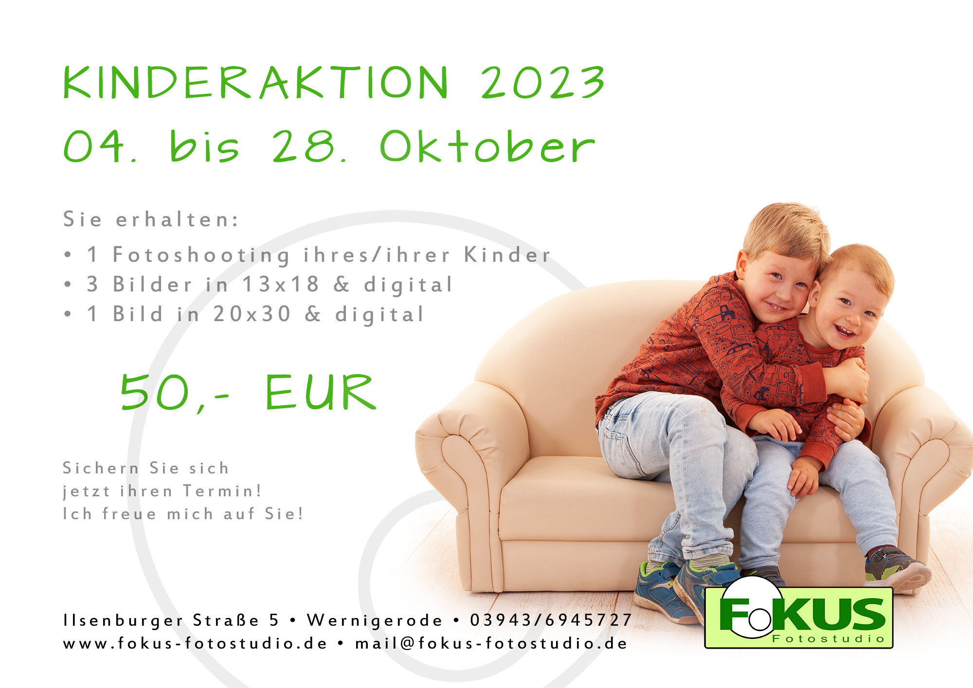 Kinderaktion 2023 vom 4.10. bis 30.10.